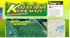 Desktop Screenshot of kykerfarmscornmaze.com